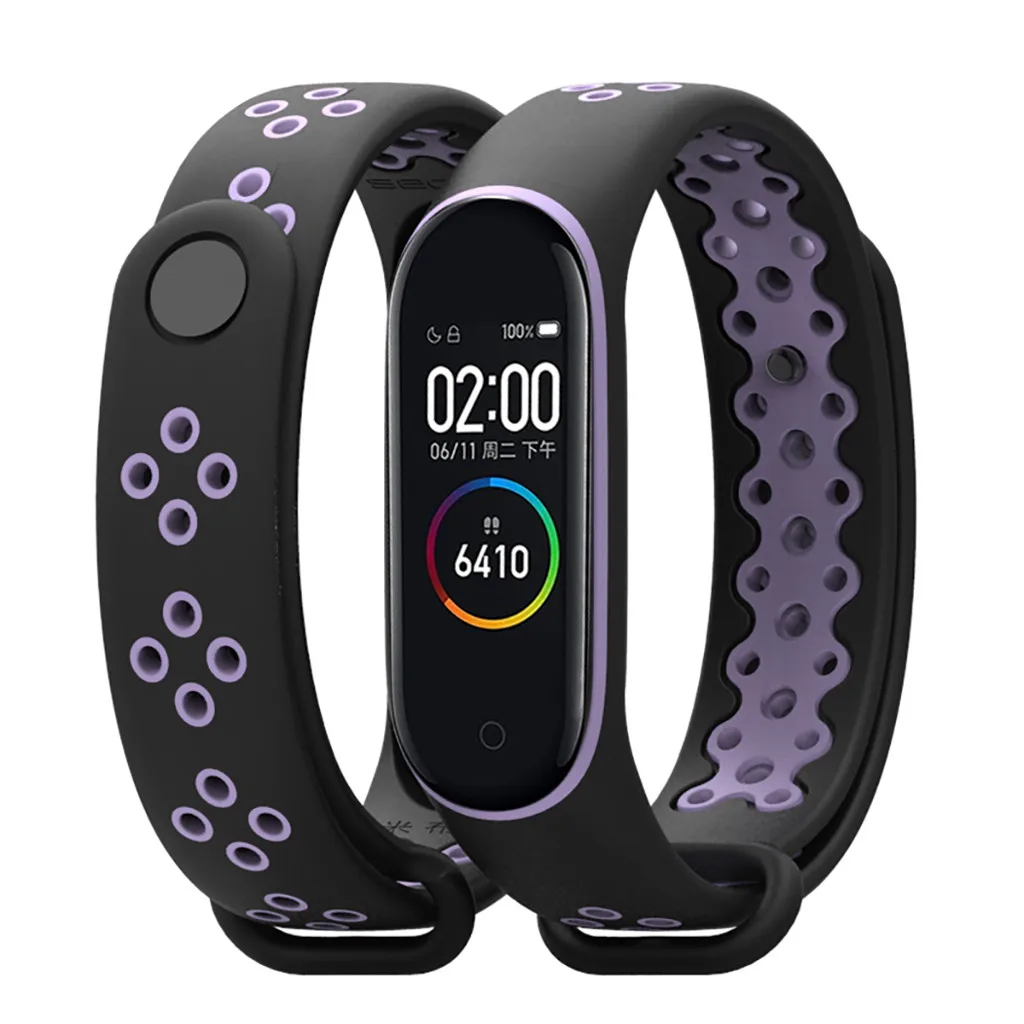 Для Xiaomi Mi Band 4 Прочный сменный ТПУ анти-офф Браслет спортивный Браслет Смарт-часы аксессуары защита