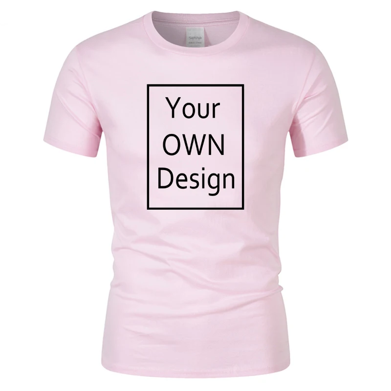 Свой собственный дизайн логотип бренда/картины на заказ Для мужчин и горе Для мужчин DIY хлопок футболка с коротким рукавом Повседневная футболка футболки 13 цветов tm001