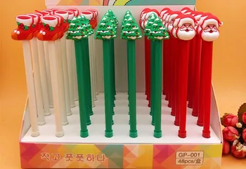 

lovely animal style Gel ink Pen Gift School prize Office writing Supply kawaii student Stationery black Neutral pen 48pc/lot