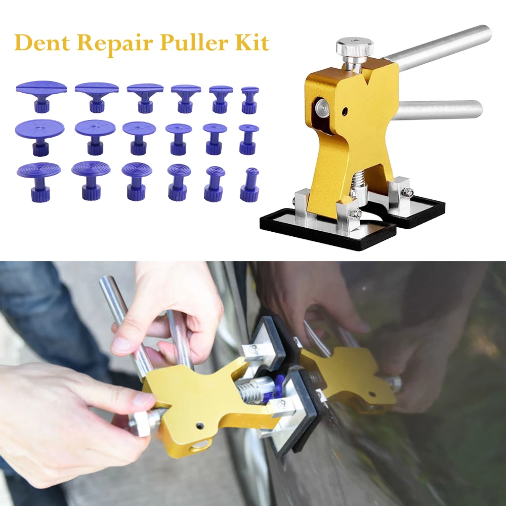 

PDR tools Car Repair Tool Car Body Paintless Dent Lifter Repair Tool Puller 18 Tabs Hail Removal Hot Melt Glue Gun