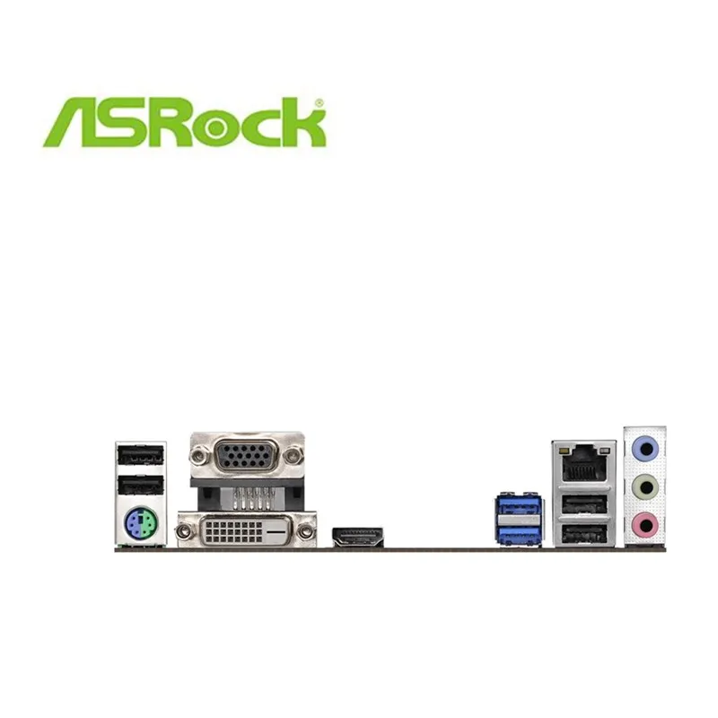 Полностью новая ASRock технология H310CM-HDV 1151 материнская плата H310 поддерживает 8100 i5-9400f
