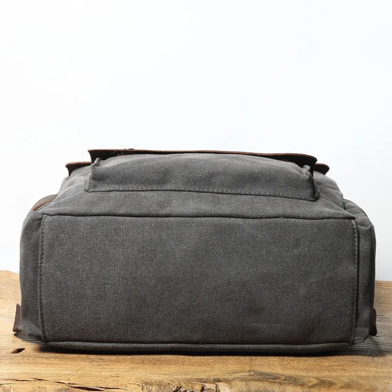 Винтажный холщовый мужской рюкзак для ноутбука 1" ноутбук компьютерные сумки повседневные школьные сумки для подростка Наплечные рюкзаки кожаные сумки