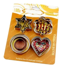 12 шт./компл. Рождественский трафареты для нарезки печенья прессформы 3D Нержавеющая сталь бисквитная формочка для печенья торт украшения выпечки Инструменты