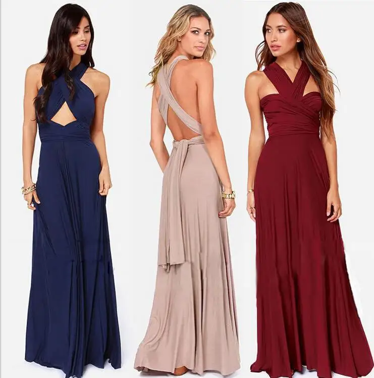 multi wear wrap dress