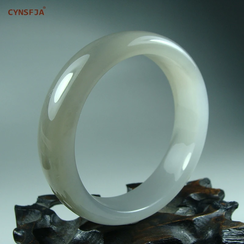 

Xinjiang Nephrite Jade Bangle Bracelets Certified Natural Chinese Hetian Jade High Quality Inside 59mm Bangles Birthday Gifts