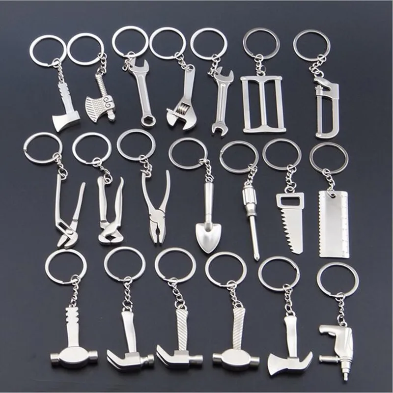 

Fashion Metal Tool Spanner Keychain Creative Car Key Tags Personality of Small Activities Gifts