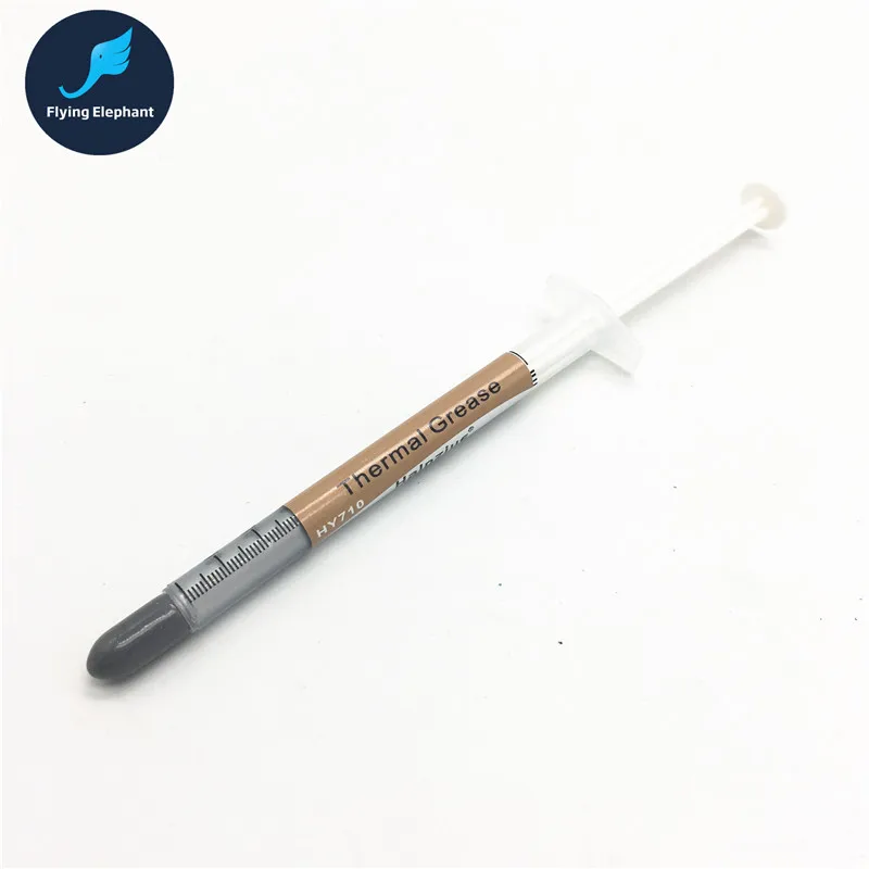Медный филь Серый Термопаста паста CPU крутой радиатор силиконовое соединение 3 05