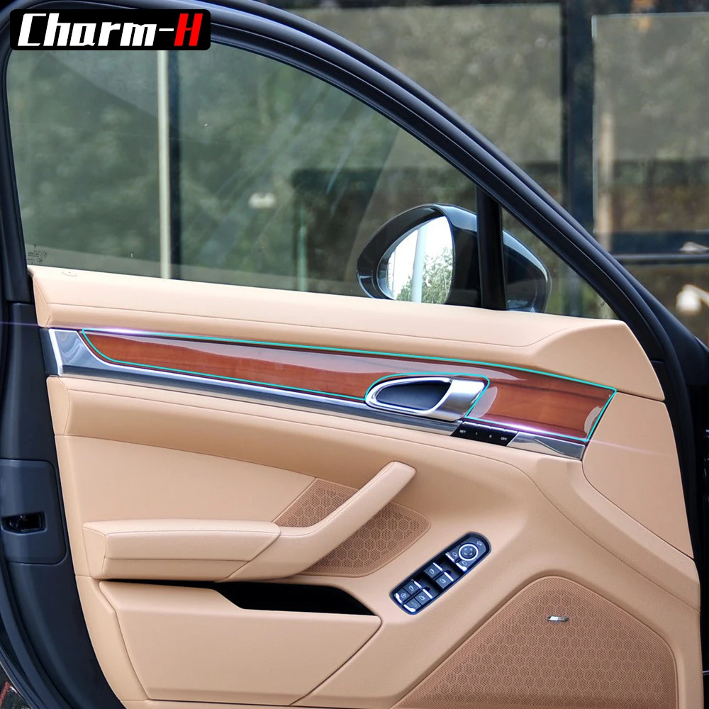 Внутренняя невидимая Защитная пленка для porsche panamera 970 2010 центральная консоль