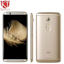 Оригинальный ZTE Axon 7 A2017 мобильный телефон 4 ГБ Оперативная память 128 ГБ Встроенная память Snapdragon 820 4 ядра 5.5 «2 К 2560*1440 20MP отпечатков пальцев NFC OTG