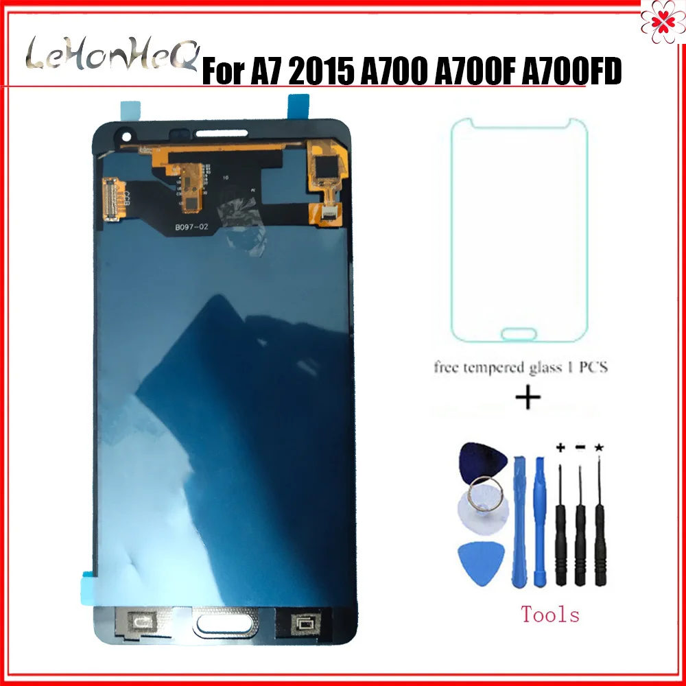 Для samsung Galaxy A7 2015 A700 A7000 A700H A700F A700L ЖК дисплей Дисплей Сенсорный экран дигитайзер в