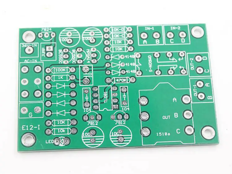 

Free ship E12-I (protection of electrical support two or three, four channel amp) version of --PCB