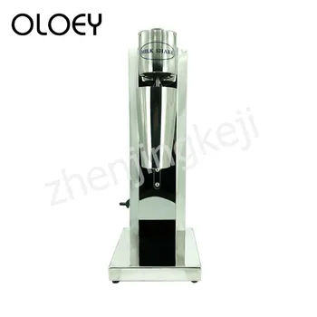 220V Stainless Steel Single Stirring Milkshake Machine Mixer Semiautomatic 2 Speed Adjustable Easy To Clean Stereo Stirring Milk free air ship commercial cartoon milk shake machine single head mixer blender make milks foam milkshake bubble tea machine