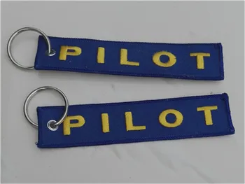 

Bothside Embroidery Pilot Keychain