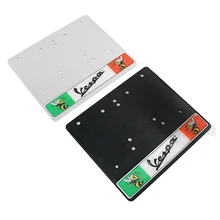 Китай регистрации Номерного Знака Держатель колодки для Piaggio Vespa LXV LV GTS Sprint Primavera PX