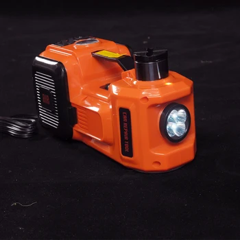

free shipping auto emergency tools electric hydraulic sedan lifting jack with air compressor