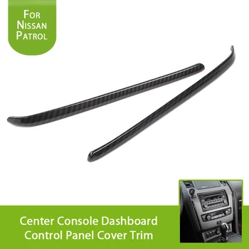 

for Nissan Patrol Y62 2017 Accessories Automobile Interior Decoration Moulding Trim Center Console Dashboard Control Panel Cover