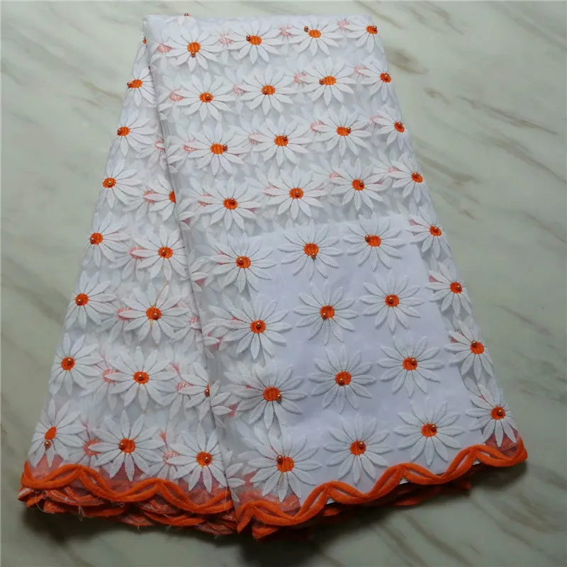 

2019 New African Laces Fabrics Embroidered High Quality French Lace Fabric Cheap Nigerian Net tulle Lace Fabric