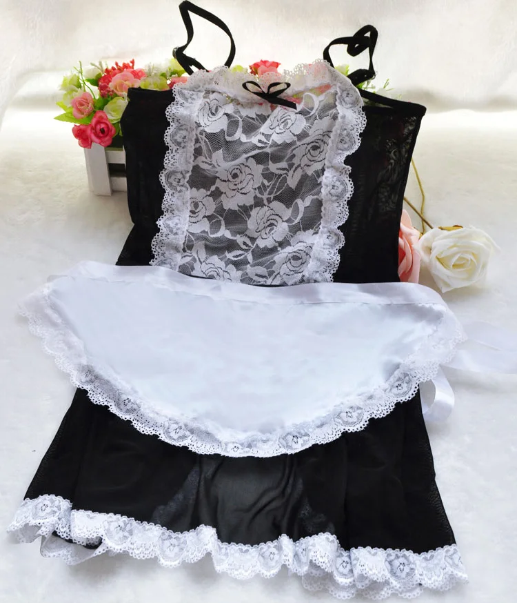 New Arrival Maid Costume Women Lace Sexy Lingerie Erotic Underwear Plus Size Sexy Costumes porno Lenceria Erotica Mujer Sexi New Arrival Maid Costume Women Lace Sexy Lingerie Erotic Underwear Plus Size Sexy Costumes porno Lenceria Erotica Mujer Sexi