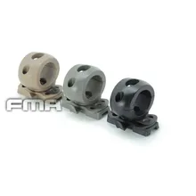 Тактический страйкбол боковая рейка один 1,2 ''фонарик зажим для быстрого шлема BK/FG/DE