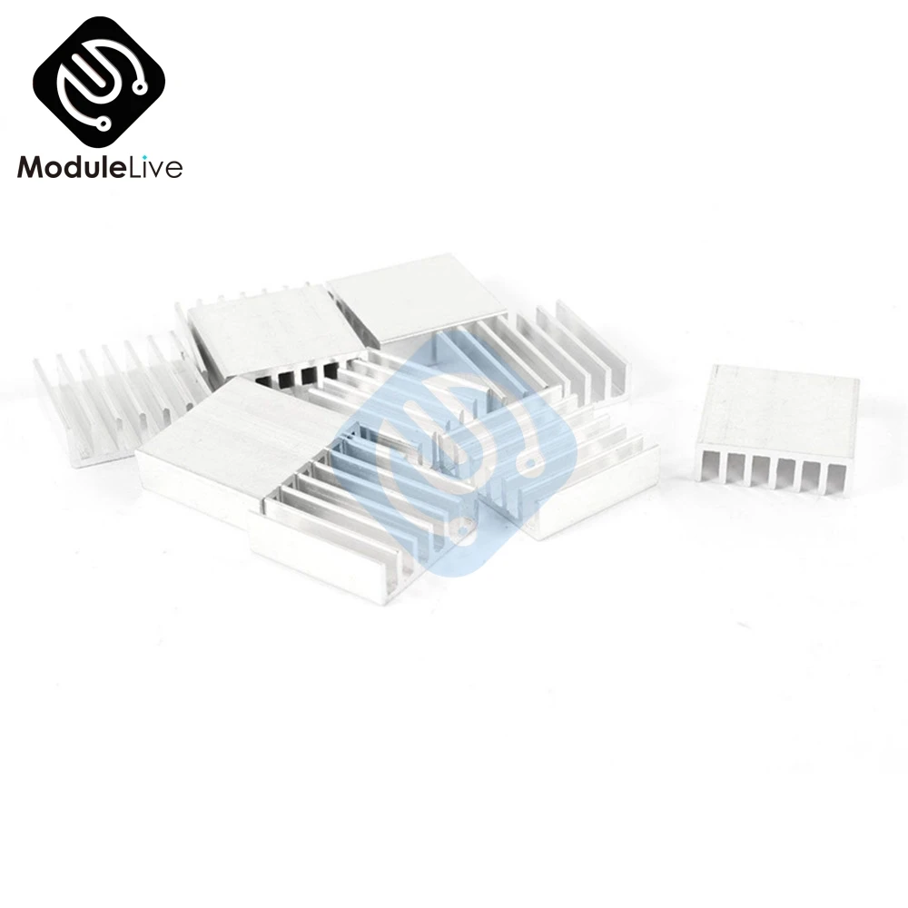 

10pcs 20*20*6mm High Quality Heat Sink Aluminum for LED Power Memory Chip IC DIY new hot