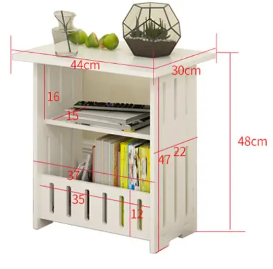 48*44*30 см диван журнальные столы Чайный Столик Прикроватный Угловой Столик - Цвет: Белый
