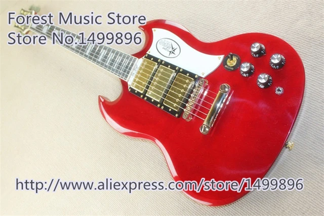 Cheap Hot Selling China Three Pickup SG Electric Guitars Mahogany Body & Kit For Sale