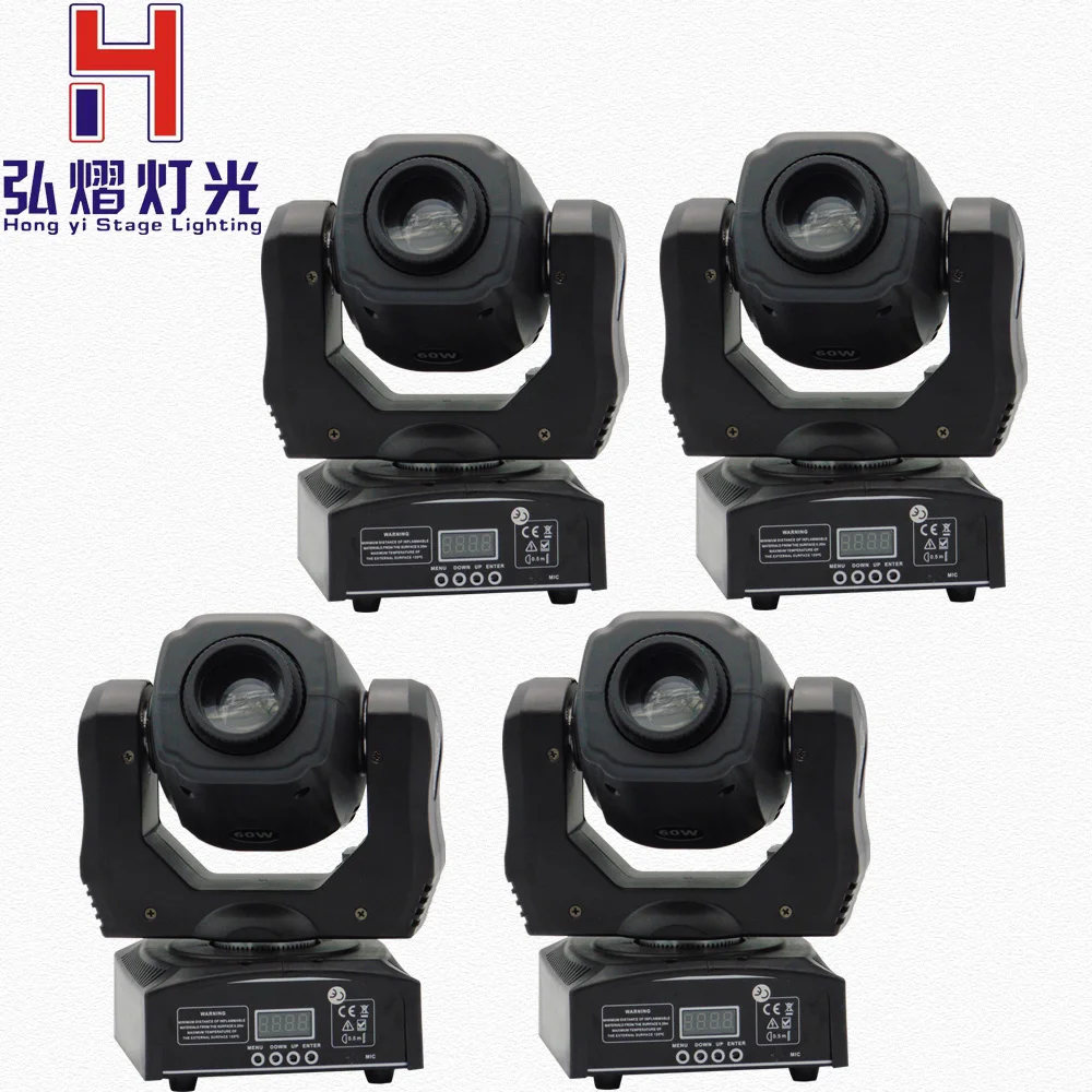 

60W LED Spot Moving Head Light/ Spot Light Design of the lamp DMX512 moving head 60w manufacture 4pcs/lot