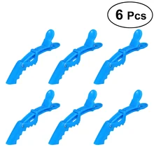 6 шт. заколки для волос, профессиональные зажимы для секций, аксессуары для стрижки аллигатора, Заколки для женщин и девочек D30