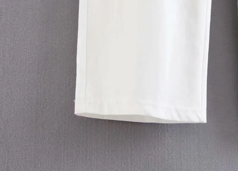 2018 Корейская версия Новинка женские Штаны деревянный ухо модные тонкие с эластичной талией повседневные штаны свободные дикие сплошной