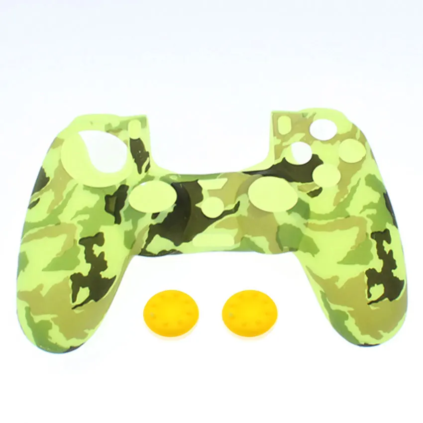 Чехол YuXi из мягкого силикона и резины чехол для Play Station Dualshock 4 PS4 DS4 Pro Slim Controller Skin +