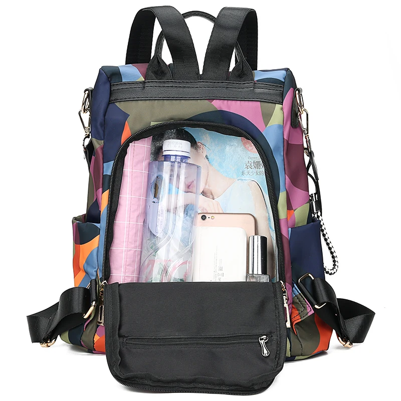 Nueva mochila de mujer Oxford multifunción mochila Casual Anti robo mochila adolescente chicas mochila 2019 saco un Dos mochila Nueva mochila de mujer Oxford multifunción mochila Casual Anti robo mochila adolescente chicas mochila 2019 saco un Dos mochila
