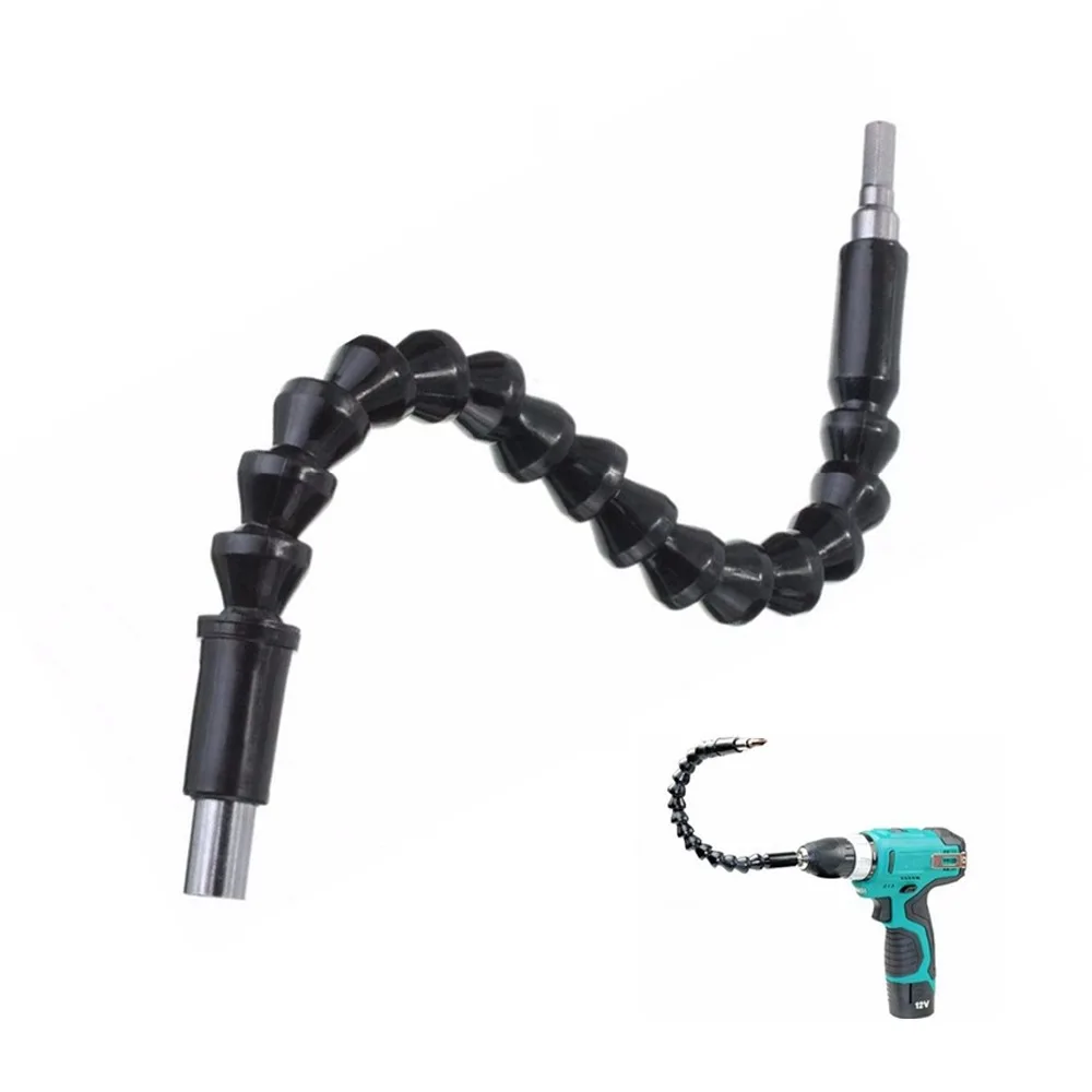 JLI 1Pcs Flexible Shaft Hex Shank 1/4'' 300mm Extension Screwdriver