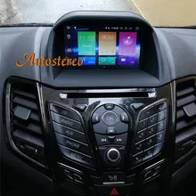 Головное устройство Android 9 Автомобильный DVD стерео для Ford Fiesta 2013 gps навигация видео мультимедиа головное устройство Радио Лента Pad