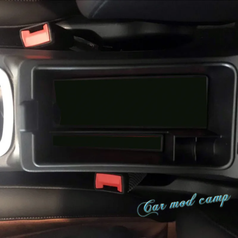 

For Chevrolet Cruze 2017 Plastic Interior Armrest Storage Box Organizer Holder Cover 1pcs Car Styling Accessories!