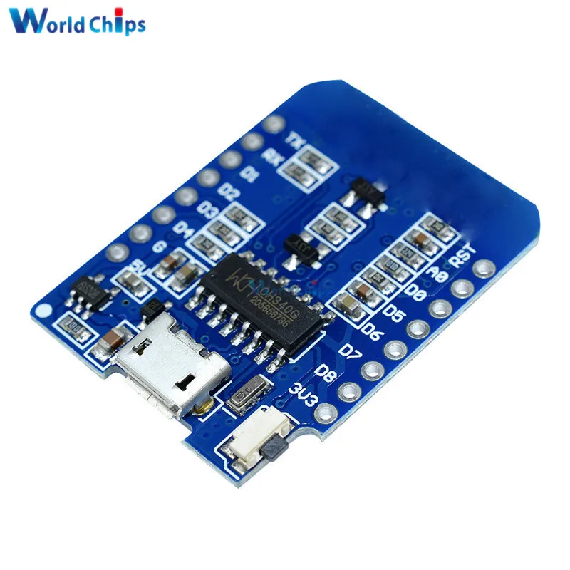 ESP8266 ESP 12 ESP12 12F мини модуль Wemos D1 Мини WiFi макетная плата Micro USB 3 V на основе 8266EX 11