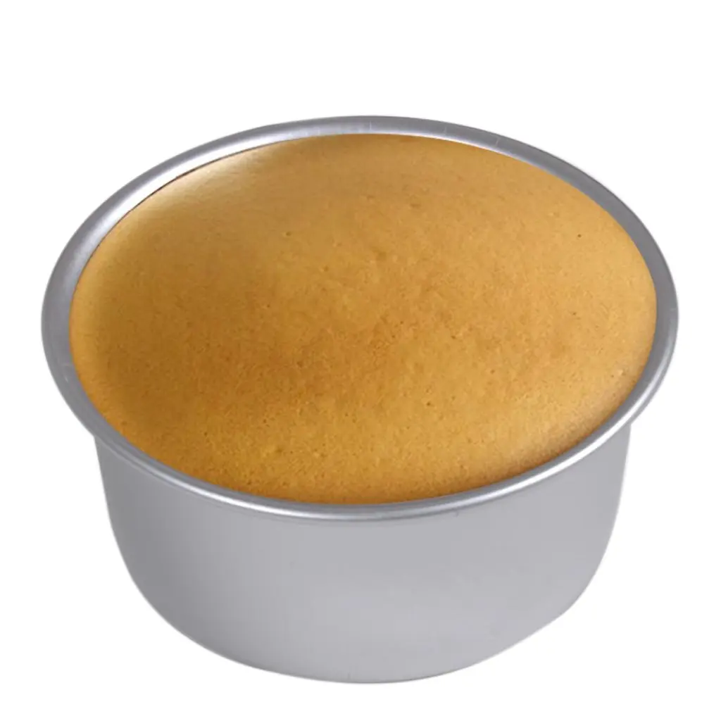 

8 Inch Sandwich Cake Baking Tin Pan Mould Box Round Deep Loose Base Bottom Aluminum