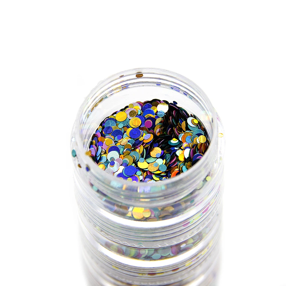

David accessories 6 color box / set Glitter Sequins for Festival Party Holiday DIY handmade materials,1Y73542