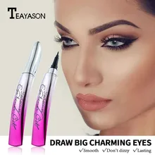 Подводка для глаз водостойкая вилка кончик карандаш для бровей карандаш для татуировки длительный Профессиональный тонкий эскиз жидкая подводка в ручке W0326