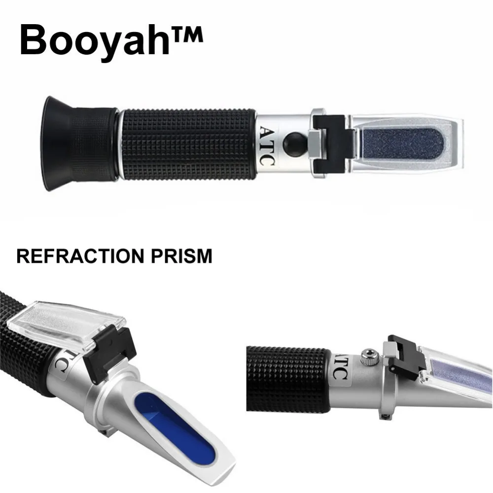 Рефрактометр для эмульсии Booyah 0-15%, высокое качество, портативный антикоррозийный режущий тестер, оптический рефрактометр