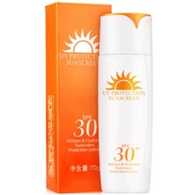 Summer Water-Proof Anti-Sweat Isolated Protection Sunscreen Cream Whitening,Filter Solar Skin Sun Cream Moisturizing Not Black.