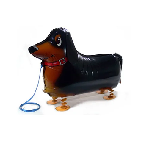 Retail Sosis Dachshund Berjalan Balon Anjing Peliharaan Kualitas