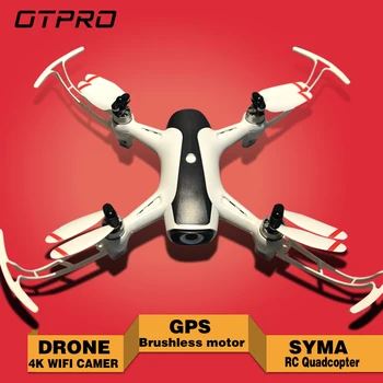 

HIGH SPEED GPS rc Drone Quadcopter With FPV 1080P Wifi 4K Camera Brushless motor Gesture Control SYMA W1 drones OTPRO Vs H117S