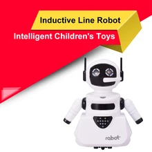 Intelligence Magical Track Inductive Robot Model Following By Line Drawn Mini Vehicle Intelligence Development Kids Toys