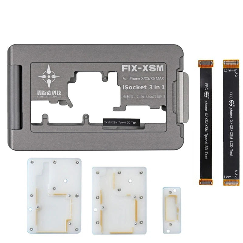 

FIX-XS ISOCKET 3 in 1 motherboard test fixture logic motherboard test fixture FOR IPHONE XS/XSMAX PCB repair