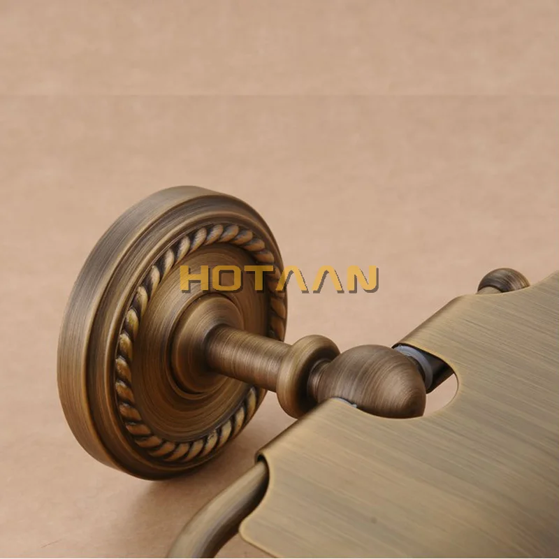 Antique Brass Finish Solid Brass toilet paper holder bathroom accessoreis YT-12292 toilet paper holder