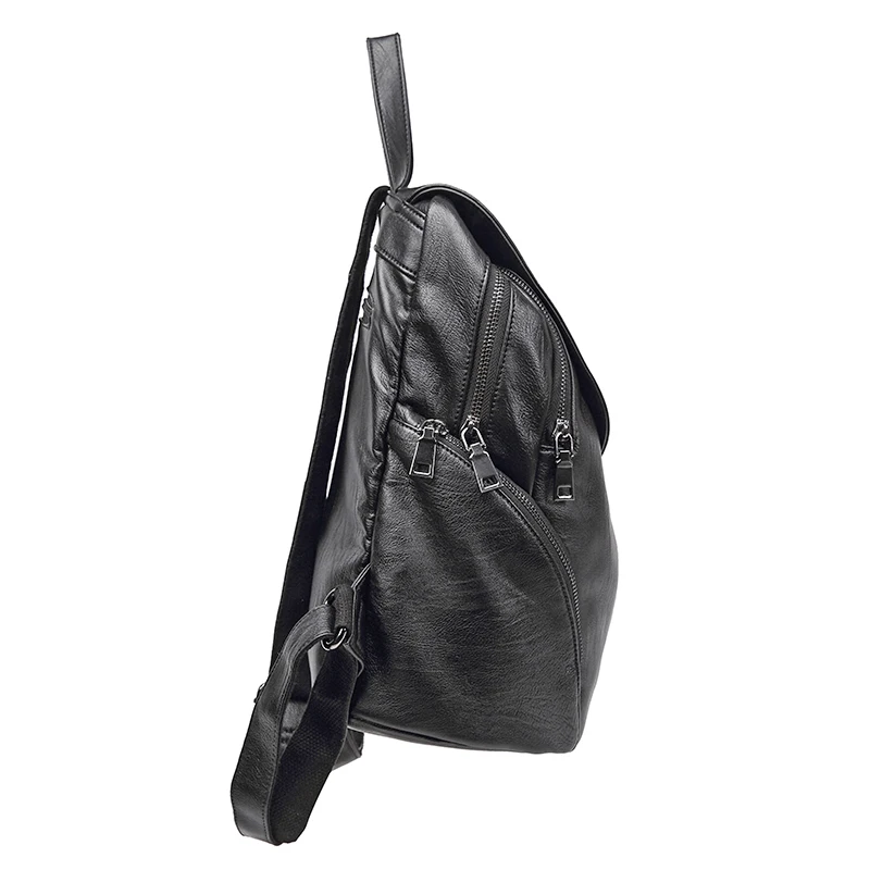Роскошный черный женский рюкзак из натуральной кожи с узором «крокодиловая кожа», Женский ранец, элегантные женские школьные сумки на плечо для девочек N033