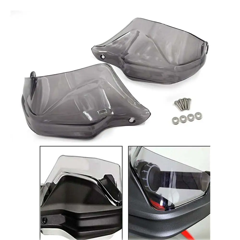 

For BMW R1250GS/ADV LC R1200GS LC F800GS Adventure S1000XR 2013-2019 Handguard Hand shield Guard Protector Windshield Smoke