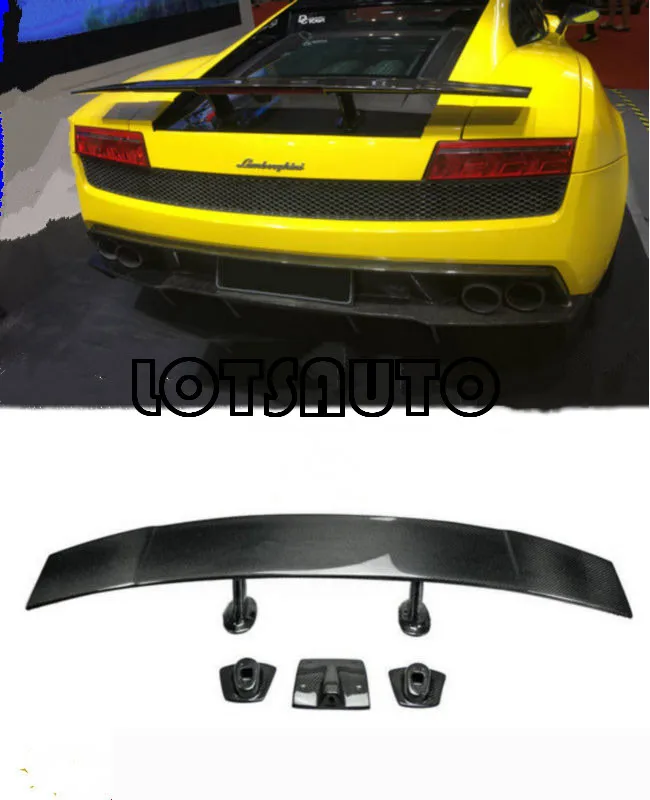Машина для укладки карбонового волокна для Lamborghini Gallardo LP550 560 570 задний спойлер заднего крыла 2010