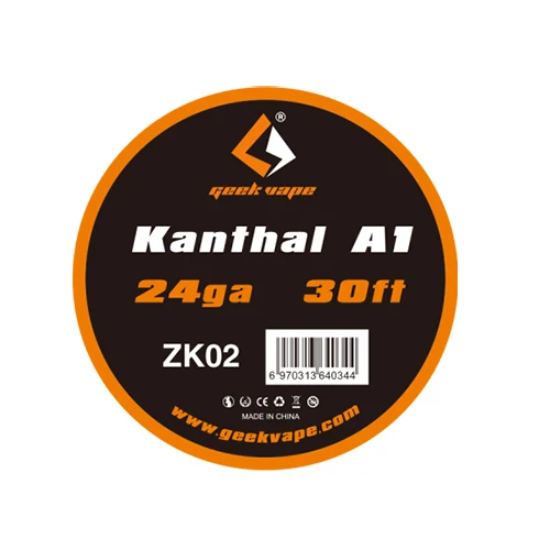 GeekVape атомайзер провода DIY kantha KA1 лента провода Диаметр 22GA 24GA 26GA 28GA аксессуары для электронных сигарет - Цвет: 24GA