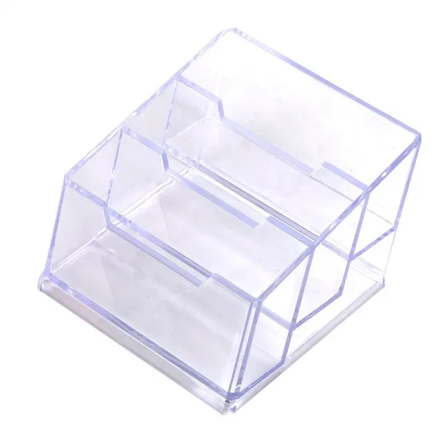 sosw 3 layers pocket display stand acrylic plastic new clear desktop business card holder desk - Pocket Business Card Holder sosw 3 layers pocket display stand acrylic plastic new clear desktop business card holder desk - Pocket Business Card Holder